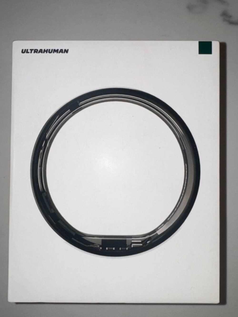 Gold Ultrahuman Ring Air w/ charger